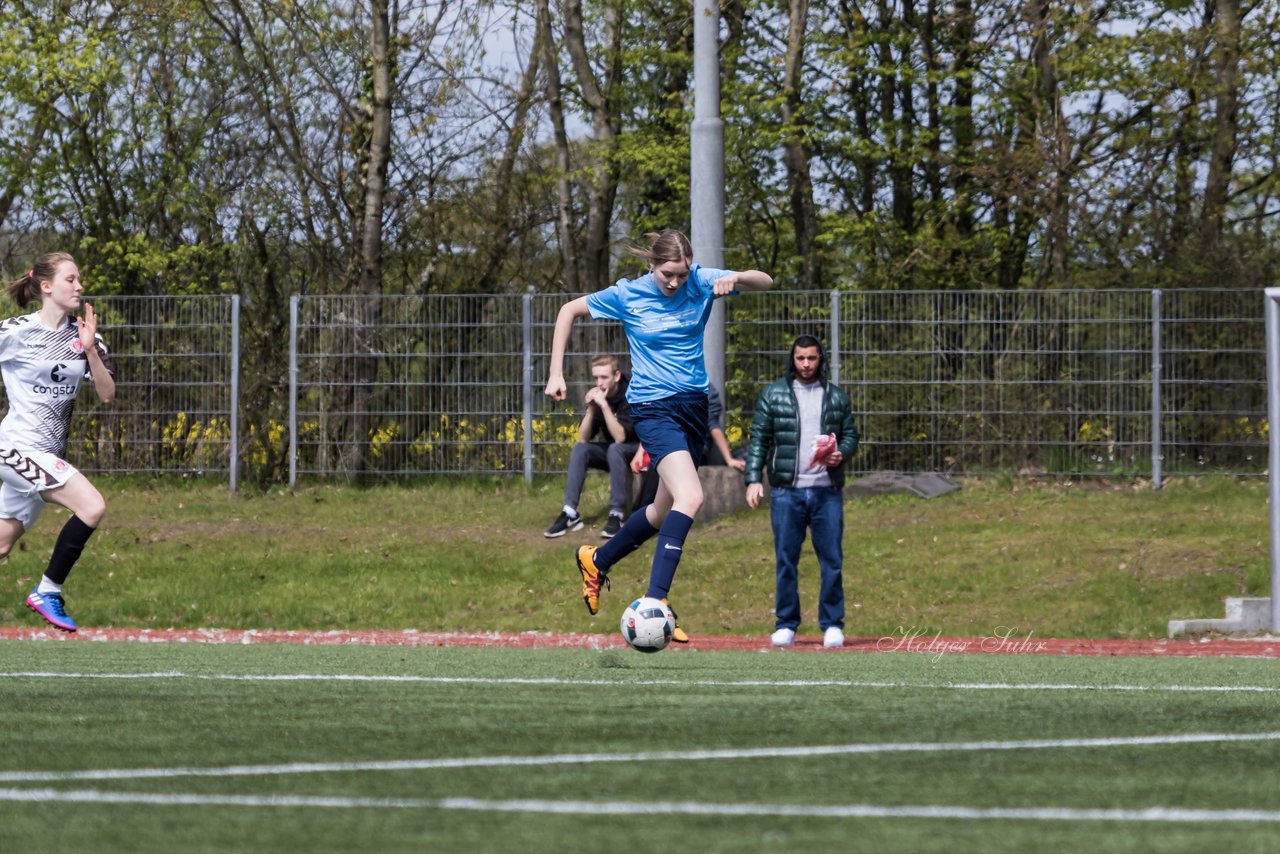 Bild 221 - B-Juniorinnen Ellerau - St. Pauli : Ergebnis: 1:1